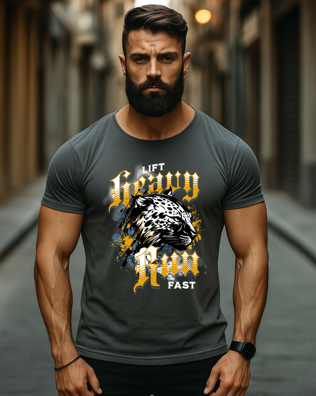 Tiger Gym t shirts for men