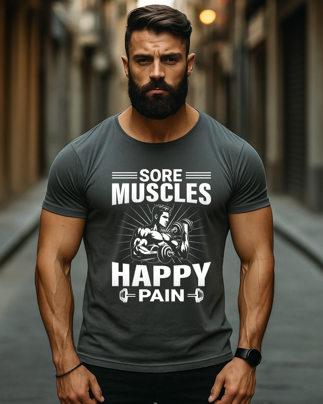 Sore Muscles Gym t shirts for men