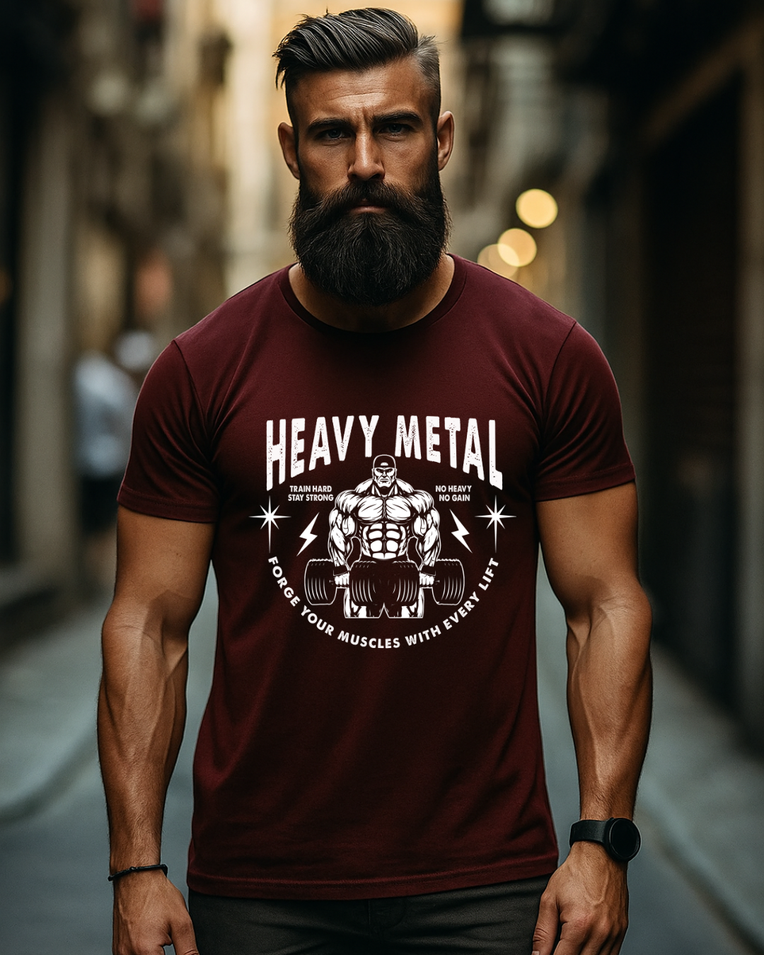 Heavy Workout Gym T-Shirt for Men