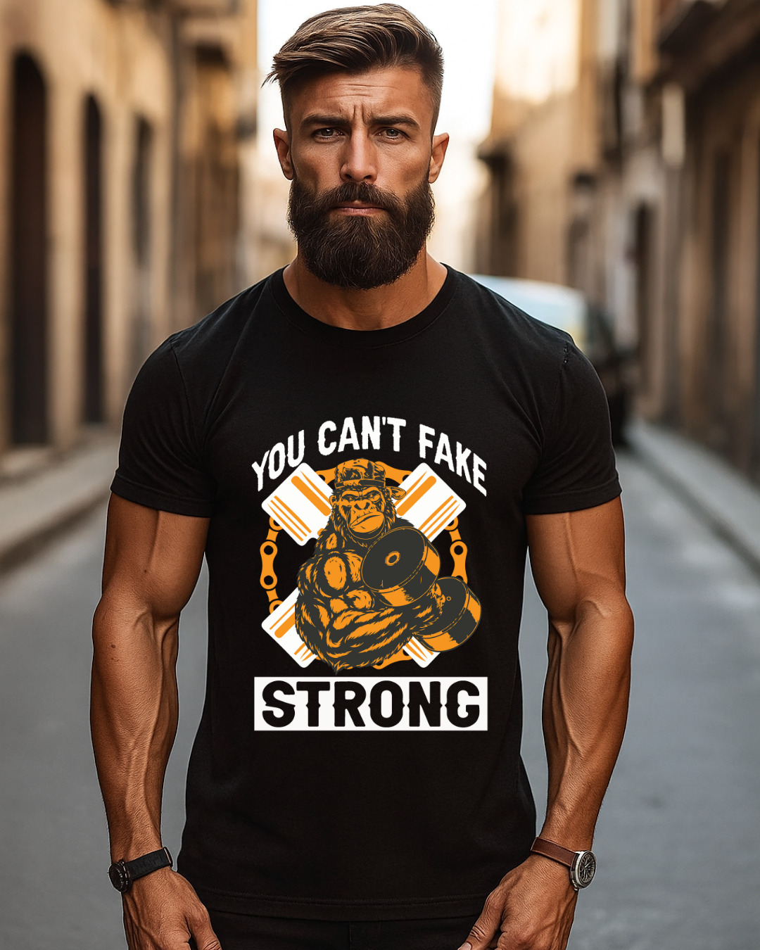 If you can't fake Men's Gym T-Shirt