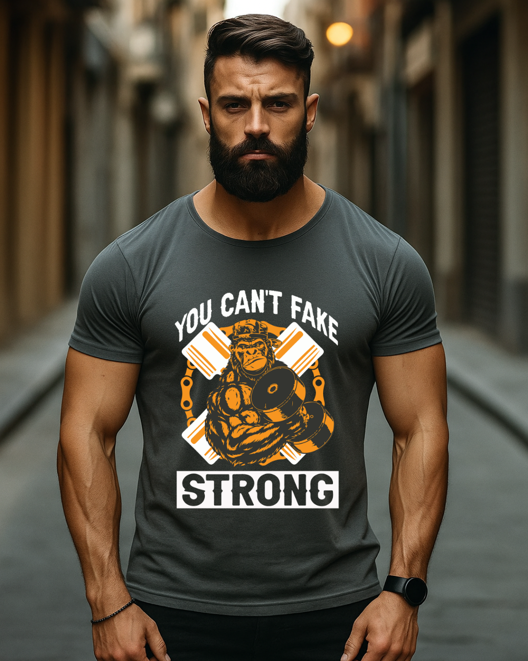 If you can't fake Men's Gym T-Shirt