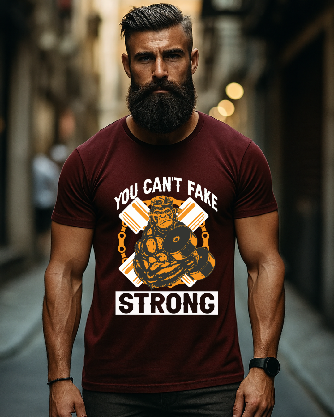 If you can't fake Men's Gym T-Shirt
