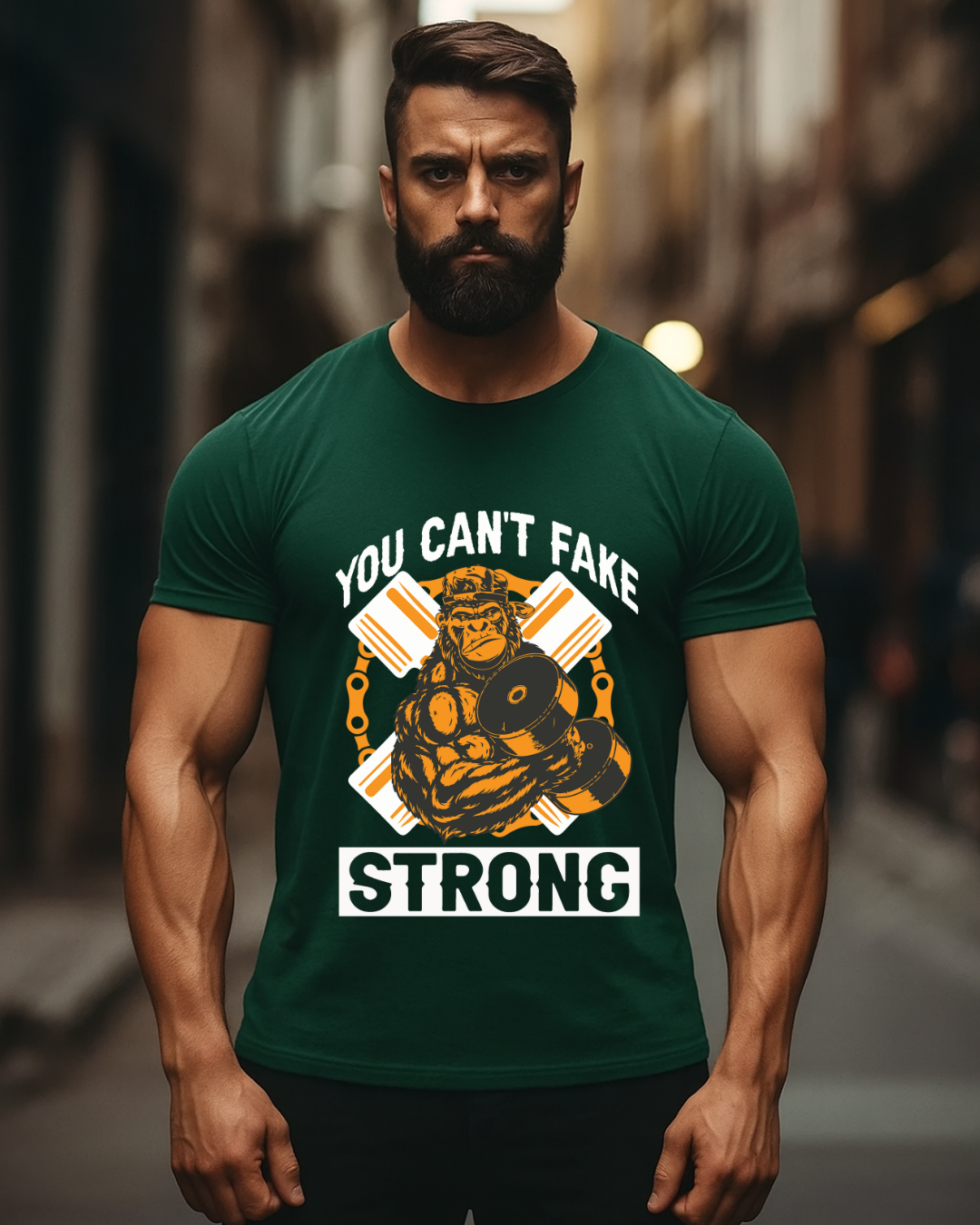 If you can't fake Men's Gym T-Shirt